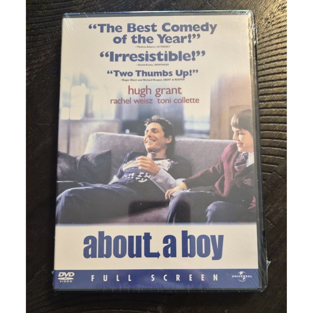 About a Boy DVD 2003 Full Screen Brand New Factory Sealed Hugh Grant Comedy